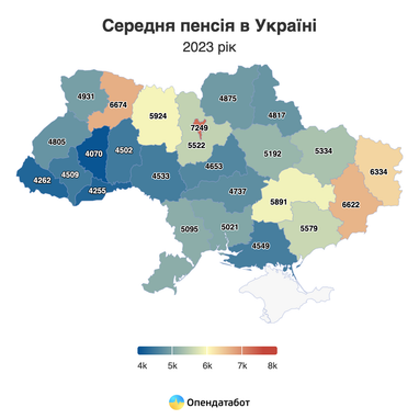 Кожен другий пенсіонер в Україні отримує менше 4000 грн