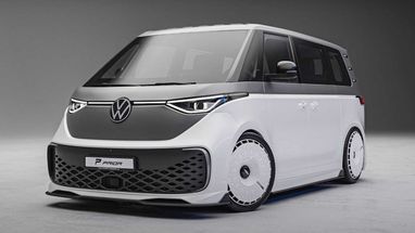 Новый электрический минивэн Volkswagen ID.Buzz получил стильный тюнинг