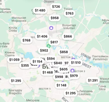 Стоимость квартир в Бухаресте