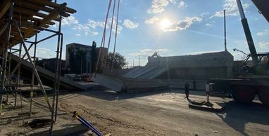 Обвал моста в Киеве: прокуратура расследует нарушение правил безопасности во время реконструкции
