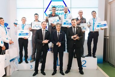 Определены победители Национального конкурса мастерства Тойота и конкурса мастерства по продажам гибридных автомобилей 2018