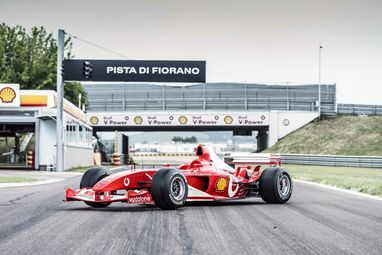 Ferrari Шумахера продано за рекордные 15 миллионов долларов на аукционе