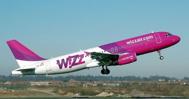 Wizz Air анонсував відкриття нових напрямків Європою