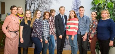 Победители и финалисты проекта «Open for teens» встретились с Председателем Правления UKRSIBBANK