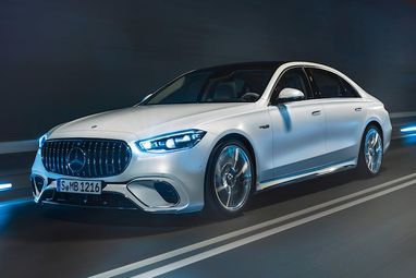 Mercedes представил новый гибридный автомобиль S63