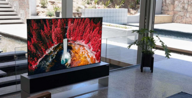 LG представила телевизор, который можно свернуть в рулон (фото)