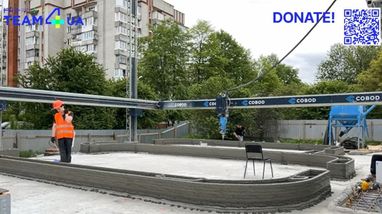 Во Львове на 3D-принтере печатают настоящую школу (видео)