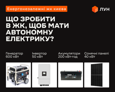 От 6 до 40 часов без света: как киевские ЖК готовятся к блэкаутам