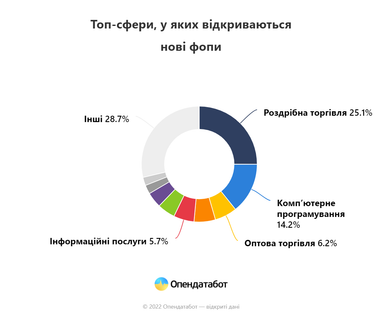 В яких сферах українці наважуються будувати бізнес під час війни