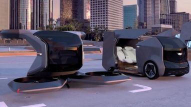 General Motors презентовал концепт летающего электромобиля Cadillac (фото, видео)