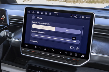 Режим California для використання автомобіля під час стоянки та ночівлі
