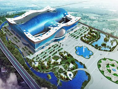 У Китаї відкрили найбільшу будівлю на планеті