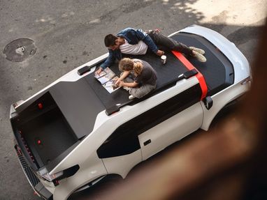 Citroen показала авангардный электрический пикап из переработанного картона за 25 000 евро (видео)