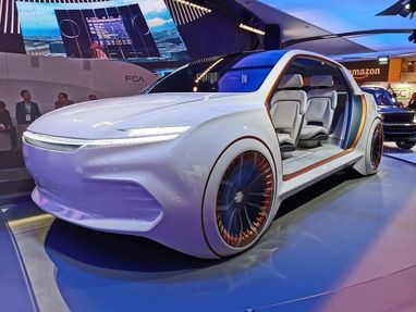 Chrysler представила концептуальний електрокар Airflow Vision (фото)