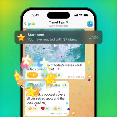 Telegram представил масштабное обновление с новыми функциями: суперканалы, реакции и «звездные» подписки
