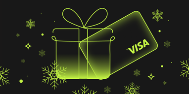 Яскравий грудень разом з bank. kd та Visa