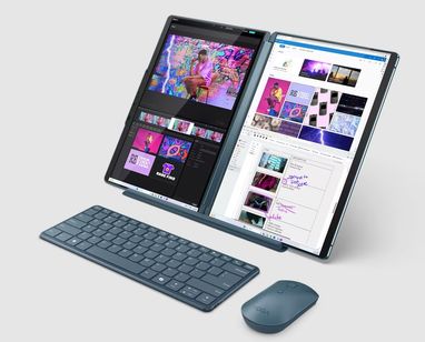 Lenovo выпустила ноутбук-трансформер с двумя OLED-дисплеями
