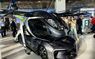 Chery представила свой первый летающий автомобиль Land and Air Vehicle (фото)