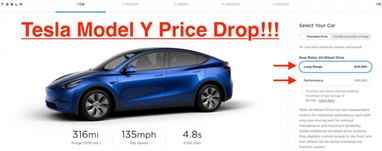 Tesla Model Y стала доступнішою: компанія знизила ціну на електрокросовер