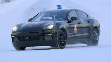 Porsche тестирует электрический Cayenne (фото)