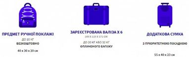 Ручна поклажа і багаж: правила перевезення Wizz Air, МАУ, Ryanair і інших авіакомпаній