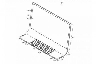 Apple хочет запатентовать стеклянный компьютер-моноблок (фото)