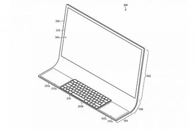 Apple хоче запатентувати скляний комп’ютер-моноблок (фото)