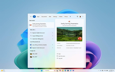 Microsoft представила обновления Windows 11 с функцией Recall и улучшенным поиском