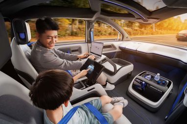 Baidu анонсировала электрическое роботакси Apollo RT6 с четвертым уровнем автономности