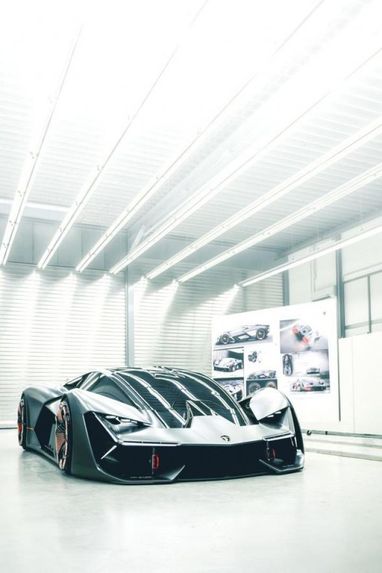 Lamborghini представила концепт электрокара на суперконденсаторах (фото)
