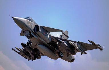 Шведская Saab построит в Украине завод по сборке самолетов Gripen