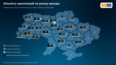 Скільки коштує орендувати житло в Україні: ціни, попит та пропозиція