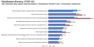 Что мешает бизнесу восстанавливаться: ТОП-10 причин (исследование)