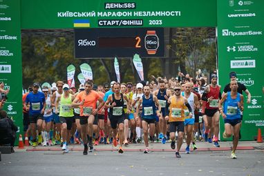 В день защитников и защитниц Украины состоялся Киевский марафон Несокрушимости 2023 года при поддержке ПриватБанка