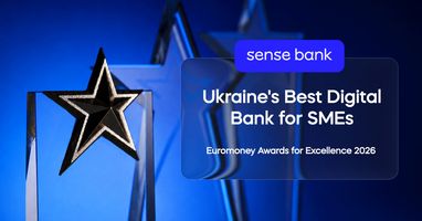 Sense Bank признан лучшим цифровым банком для МПБ в Украине по версии Euromoney Awards for Excellence 2026
