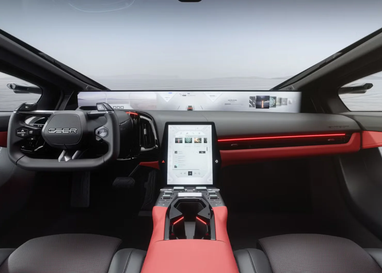 Автомобіль Exobot всередині
