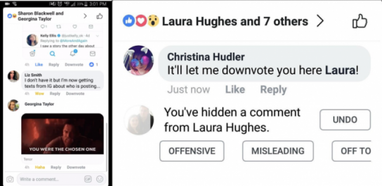 Facebook придумал специальную кнопку для "чистки" плохих комментариев
