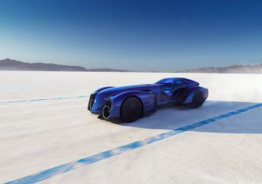 Renault показала рекордно-гоночный болид Filante Record 2025 (фото, видео)