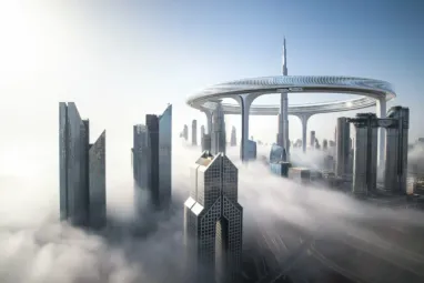 У Дубаї хочуть побудувати кільцеподібне місто Downtown Circle навколо хмарочоса Бурдж-Халіфа