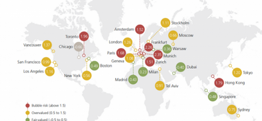 Названы города мира с самой переоцененной недвижимостью
