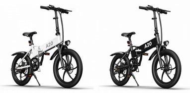 Представлено електровелосипед ADO A20 з запасом ходу 80 км