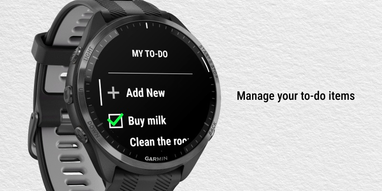 Garmin получил бесплатное приложение для управления делами