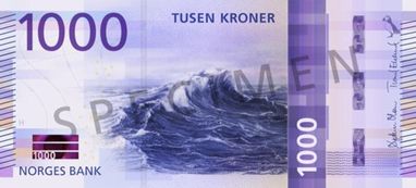 В Норвегии выпустят банкноты с рыбой и кораблями вместо портретов (фото)