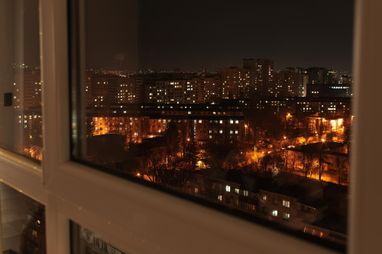 Город ночью