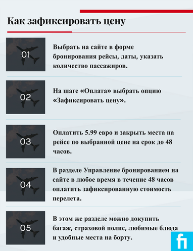 МАУ ввела возможность зафиксировать цену билета на 48 часов