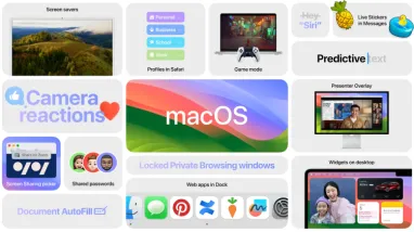Все новые функции macOS. Фото: Apple