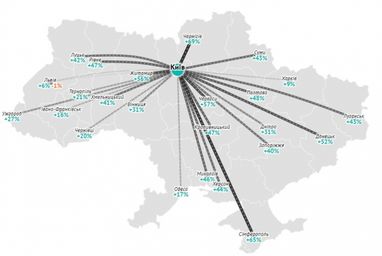 Куди переїжджають ІТ-спеціалісти всередині країни