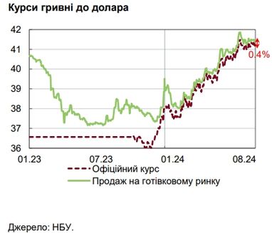 НБУ пояснив стабільність курсу долара за останній місяць