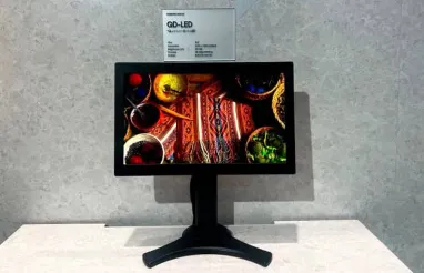Samsung представила 18.2-дюймовий прототип QD-LED дисплея (фото)