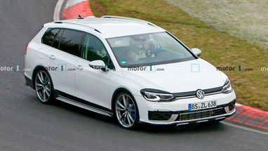 Volkswagen готує до прем’єри універсал Golf R (фото)